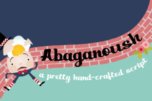 Abaganoush: A Bold Script for Handmade Craft and Design