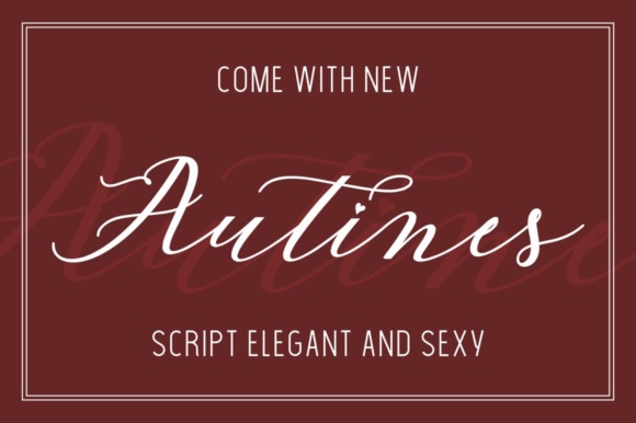 Autines Font Review