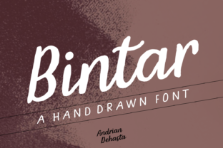 Bintar: A Script Font for Editorial Design and Branding