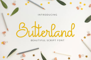 Butterland: A Font That Speaks with Grace