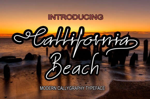 California Beach Duo: A Stylish Font for Modern Branding