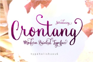 Crontang: A Script Font That Elevates Campaigns