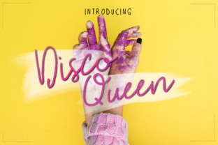 Disco Queen: A Font That Shines in Editorial Design
