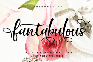 Fantabulous: A Script Font for Editorial Elegance