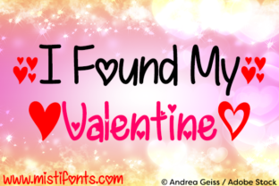 I Found My Valentine Font: A Script Amp for Editorial Design
