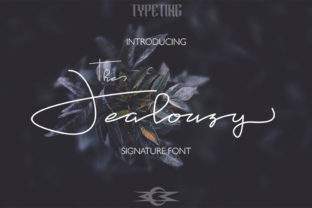 Jealousy: A Script Font for Elegant Web Design
