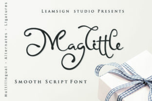 Maglittle: A Script Font with a Warm, Readable Presence