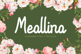 Meallina: A Beautiful Font for Handmade Creators