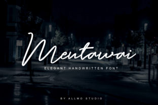 Mentawai: A Script Font with Subtle Elegance