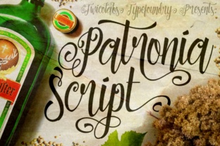 Patronia: A Script Font with Character