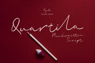 Quartila: A Script Font for Elegant Brand Campaigns
