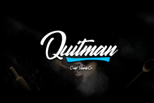 Quitman: A Script Font That Elevates Digital Branding