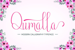 Qumalla: A Script Font That Brings Elegance to Your Brand