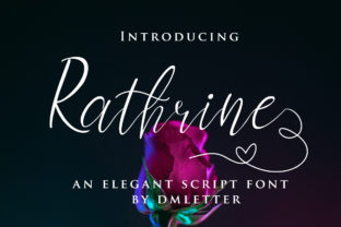 Rathrine: A Script Font for Impactful Digital Design