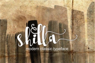 Shilla: A Script Font for Editorial Elegance