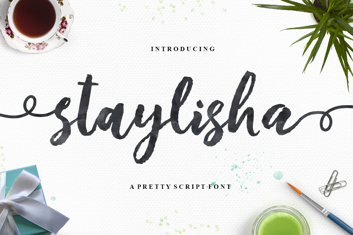 Staylisha: A Script Font for Editorial Elegance