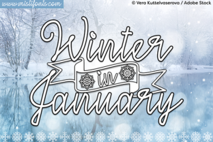 Winter in January: A Font for Editorial Elegance
